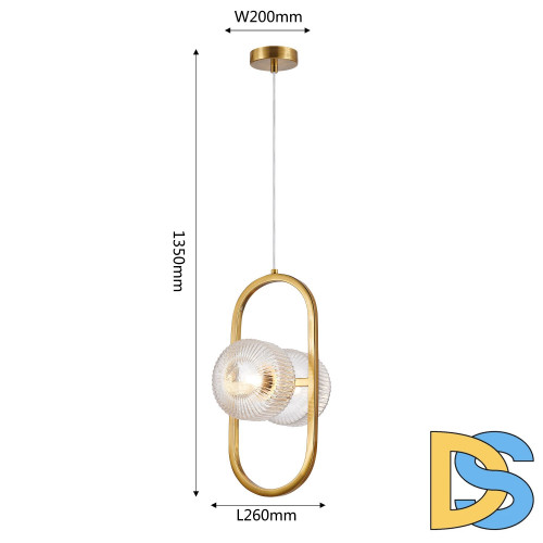Подвесной светильник Favourite Malinconia 4051-2P