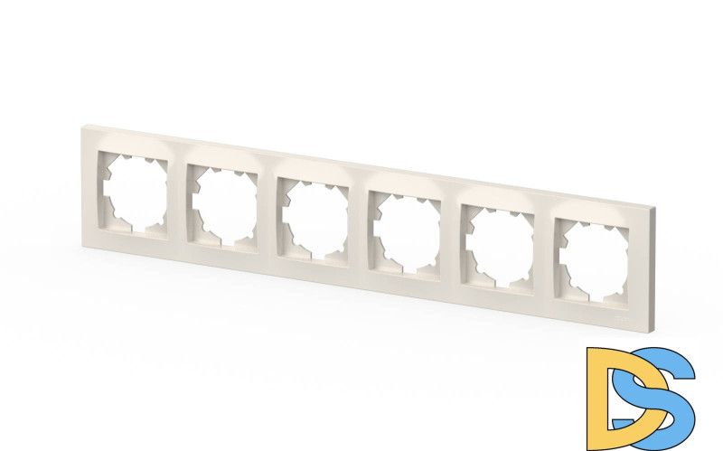 Рамка шестиместная ELBI Vega 510-010200-252