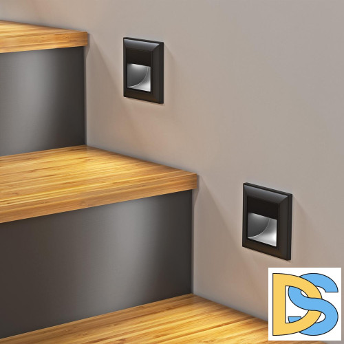 Встраиваемая LED подсветка Werkel черный W1154108 4690389156847