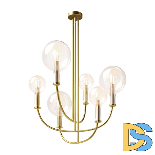Потолочная люстра Maytoni Status MOD333PL-06BS