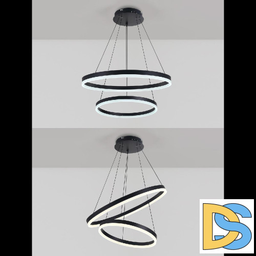 Подвесная люстра Natali Kovaltseva Oreol LED LAMPS 81298