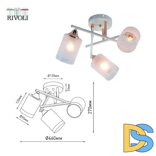 Потолочная люстра Rivoli Tammy 3162-303 Б0059258