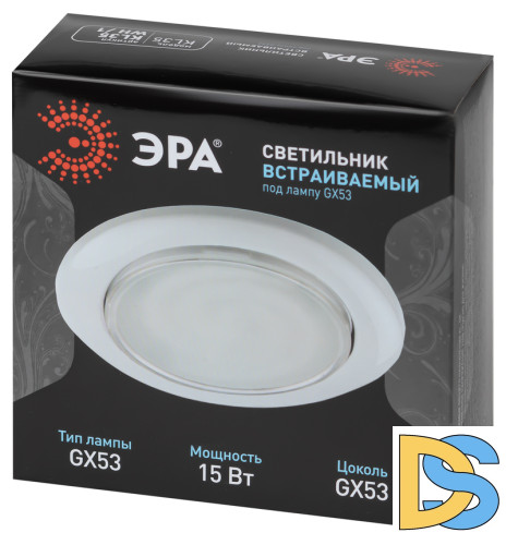 Встраиваемый светильник Эра KL35 WH /1 (к) Б0048944