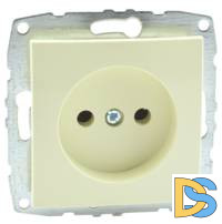 Розетка без земли Mono Electric Despina-Larissa 16А 250В крем 500-001722-116