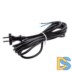 Шнур сетевой с вилкой Эра UX-2x0,75-1,5m-B Б0048681