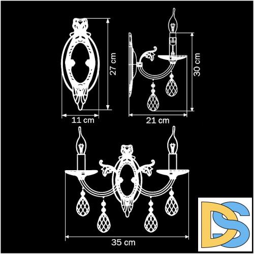 Бра Osgona Stregaro 694622