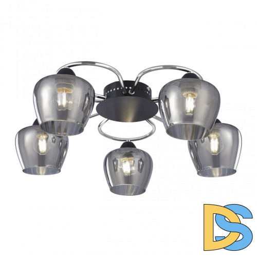 Потолочная люстра Arte Milano Amalfi 321508/5 CR+BK