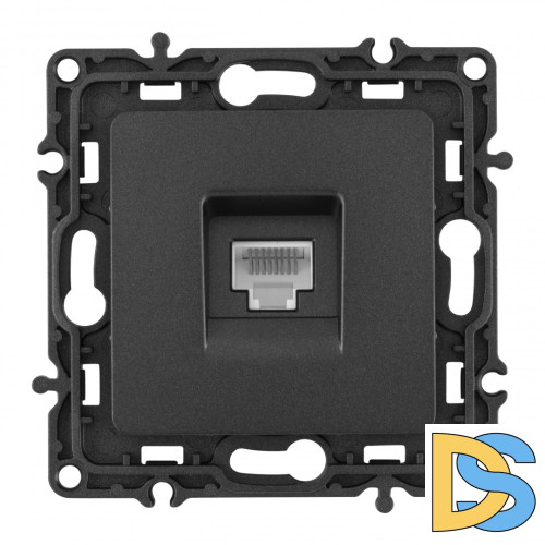 Розетка RJ45 Arte Milano 217.45-1.black