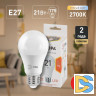 Лампа светодиодная Эра E27 21W 2700K LED A65-21W-827-E27 Б0035331