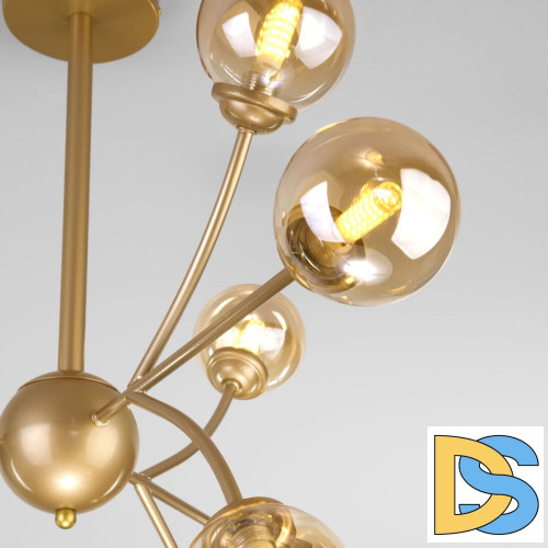 Люстра на штанге Eurosvet Astro 30179 матовое золото