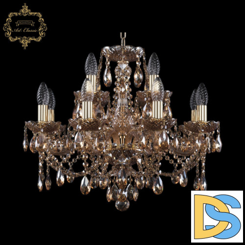 Подвесная люстра Art Classic 11.21.8+4.200.Gd.Sp.M721