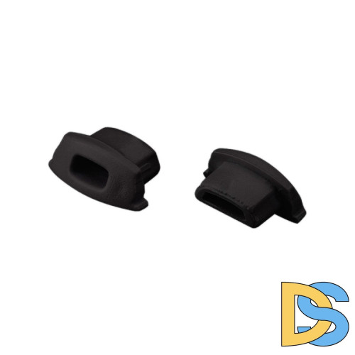 Заглушка Arlight ARH-BENT-W11 BLACK с отверстием 039584