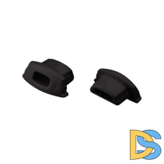 Заглушка Arlight ARH-BENT-W11 BLACK с отверстием 039584