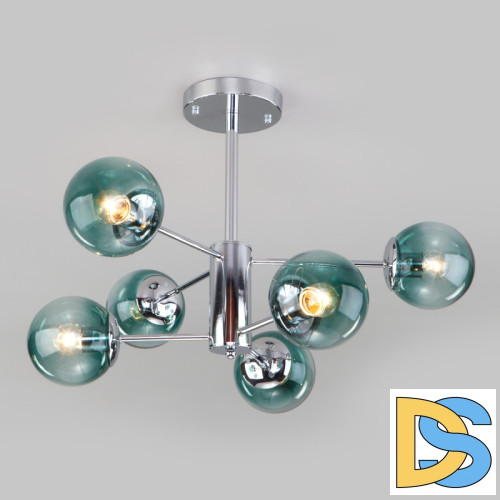 Люстра на штанге Eurosvet 30166/6 хром