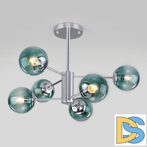 Люстра на штанге Eurosvet 30166/6 хром