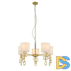 Подвесная люстра Indigo Amali 13026/5P Gold V000479