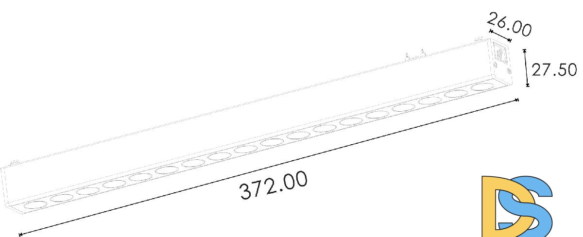 Трековый светильник SWG PRO DL-SLIM-DRBL-18-CCT 022082