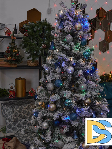 Уличная светодиодная гирлянда (UL-00007284) Uniel Лучи росы 220V  разноцветный ULD-E0200-200/STA Multi IP44