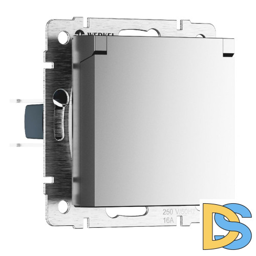 Розетка с защитной крышкой Werkel 4690389213199 W1171265 a069594