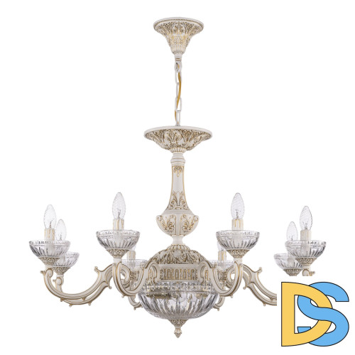 Подвесная люстра Bohemia Ivele Crystal AL78101P/8/250 WMG P Clear/M-1G