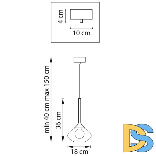 Подвесной светильник Lightstar Vetro 801203