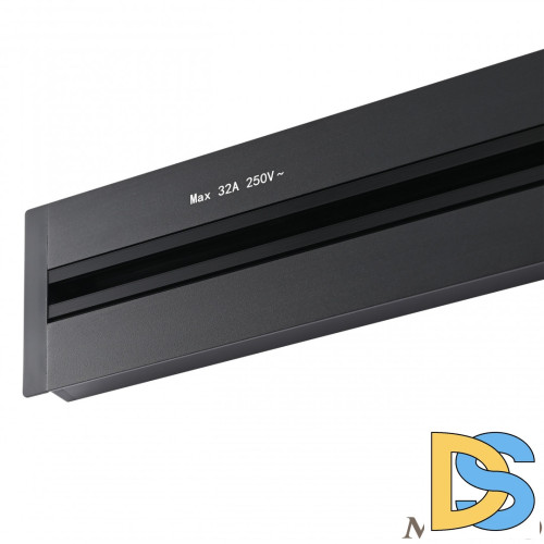 Встраиваемый шинопровод с выключателем Arte Milano Am-track-sockets 385205TBB/50 Black