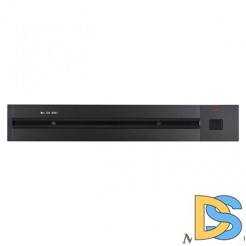 Встраиваемый шинопровод с выключателем Arte Milano Am-track-sockets 385205TBB/50 Black