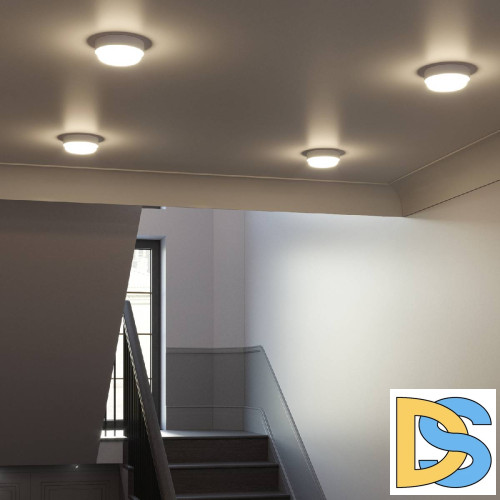 Настенно-потолочный светодиодный светильник Gauss Hall 193411208-OAS