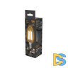 Лампа светодиодная филаментная Gauss E14 13W 2700K прозрачная 103801113