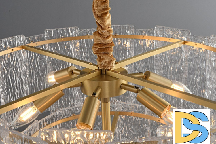 Подвесная люстра iLamp Manhattan P6315-D800 BR