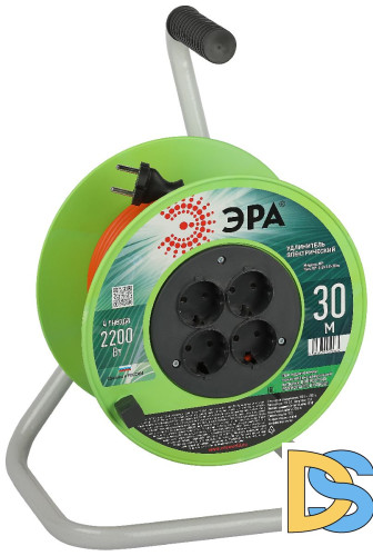 Удлинитель силовой Эра RP-4-2x1.0-30m Б0059782
