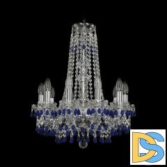 Подвесная люстра Bohemia Ivele Crystal 1410/10/160/h-60 Ni V3001