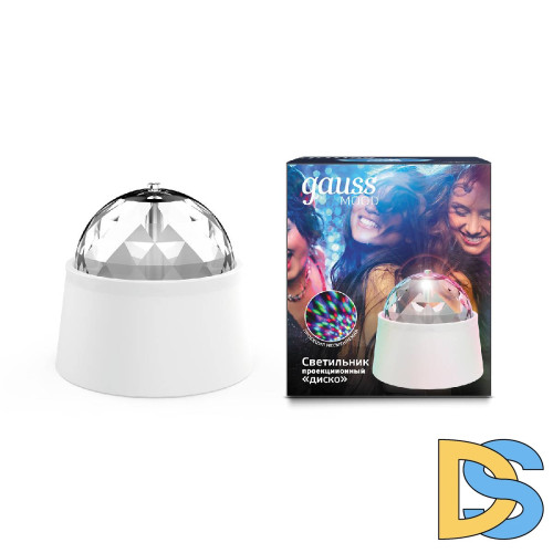 Настольный светильник Gauss с фиксированной проекцией диско DIY0021
