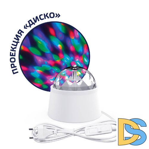 Настольный светильник Gauss с фиксированной проекцией диско DIY0021