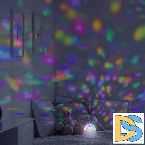 Настольный светильник Gauss с фиксированной проекцией диско DIY0021