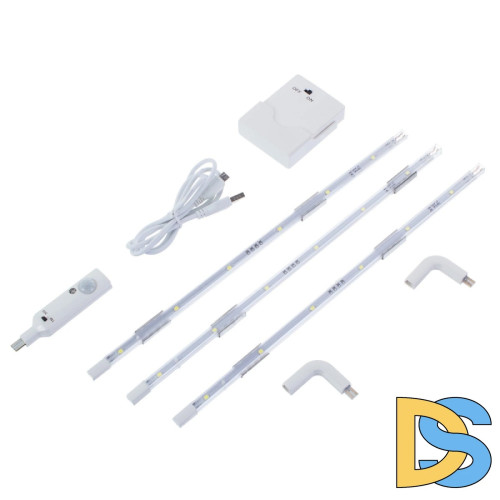 Мебельный светодиодный светильник (UL-00002889) Uniel ULM-F42-3W/4200K Sensor IP20 White