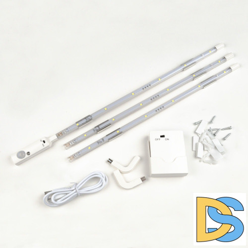 Мебельный светодиодный светильник (UL-00002889) Uniel ULM-F42-3W/4200K Sensor IP20 White