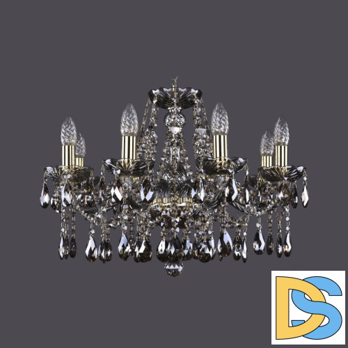 Подвесная люстра Bohemia Ivele Crystal 1413/8/200 G M731