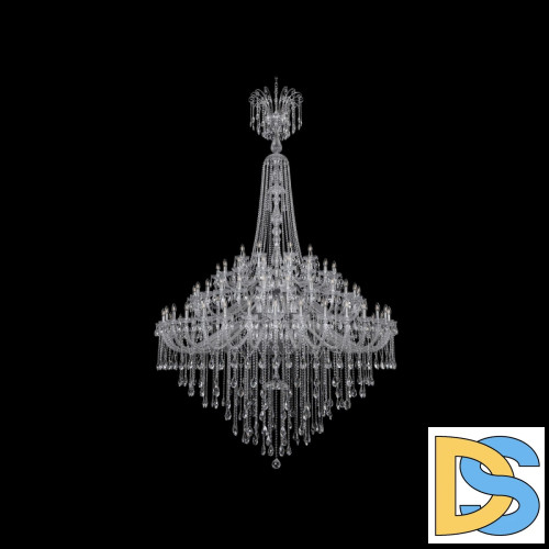 Подвесная люстра Bohemia Ivele Crystal 1415/32+24+16+8/700/XL-320/3d G