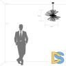 Люстра на штанге Lightstar Zeta 728183