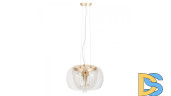 Подвесная люстра Lumina Deco Disposa LDP 7018-400 PR+F.GD