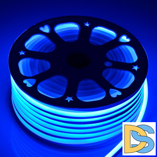 Светодиодная неоновая лента Эра 220В 2835 7Вт/м синий 20м IP67 N2835-120-IP67-220V-20m-B Б0043075