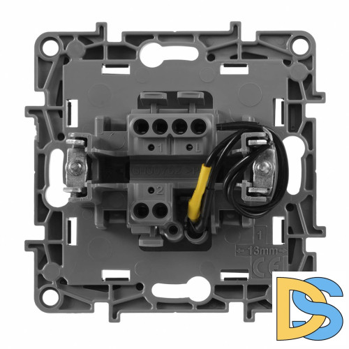 Переключатель одноклавишный Legrand Etika 10A 250V слоновая кость 672305