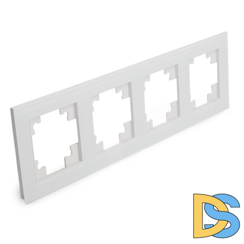 Рамка горизонтальная Stekker GFR00-7004-01 4-местная 39257