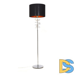 Торшер Lumina Deco Milari LDF 5530 CHR+BK