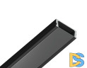 Алюминиевый накладной профиль Ambrella Light Alum Profile GP1700BK/BK
