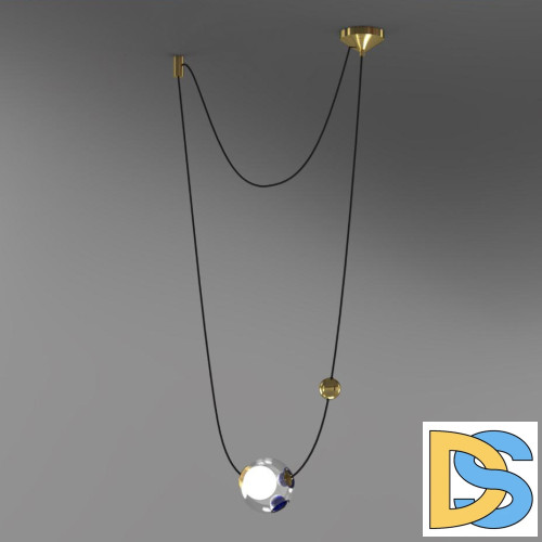 Подвесной светильник Delight Collection 10227P/A1 gold