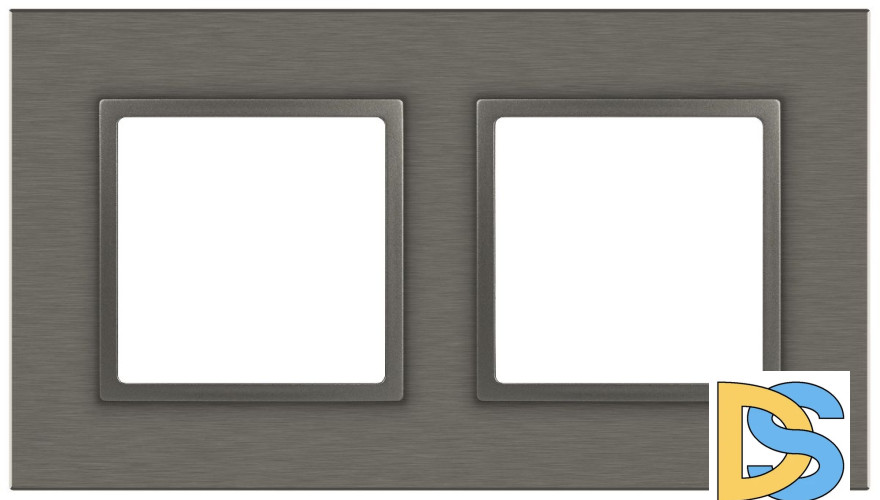 Рамка на 2 поста Эра Elegance 14-5202-16 Б0065843