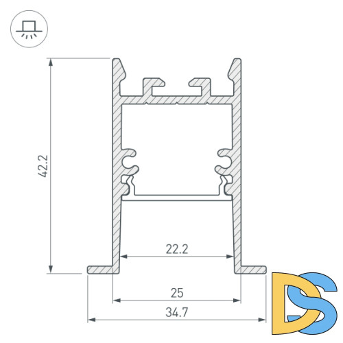 Профиль Arlight SL-COMFORT 031764