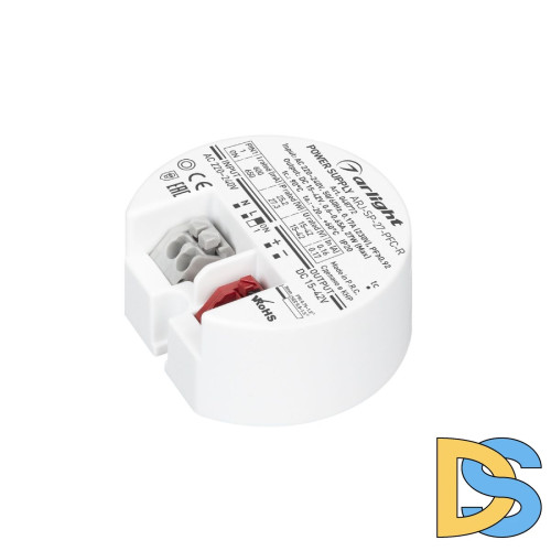 Блок питания Arlight ARJ-SP-27-PFC-R (27W, 15-42V, 0.6-0.65A) 048772